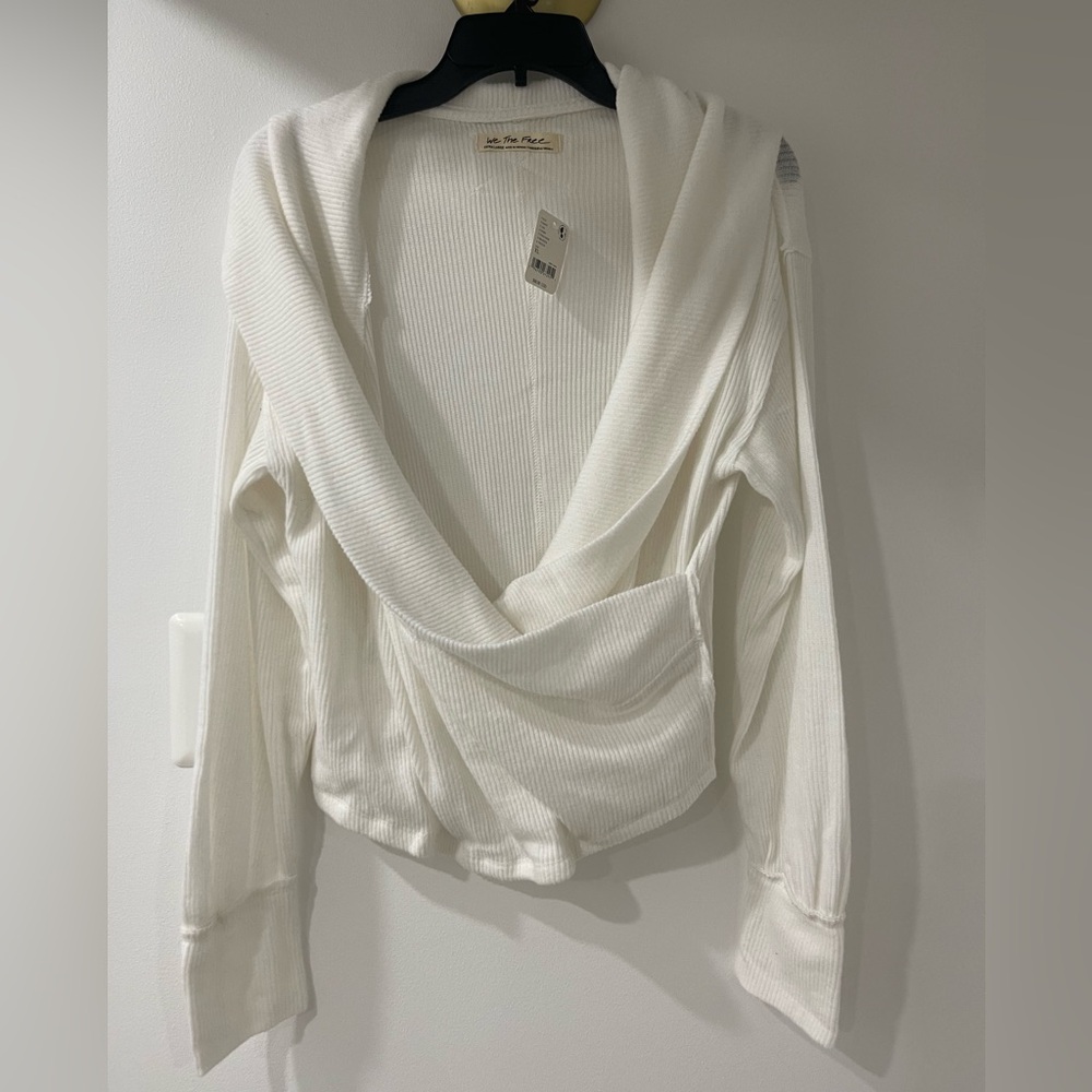 Free People Droopy scoop sweater